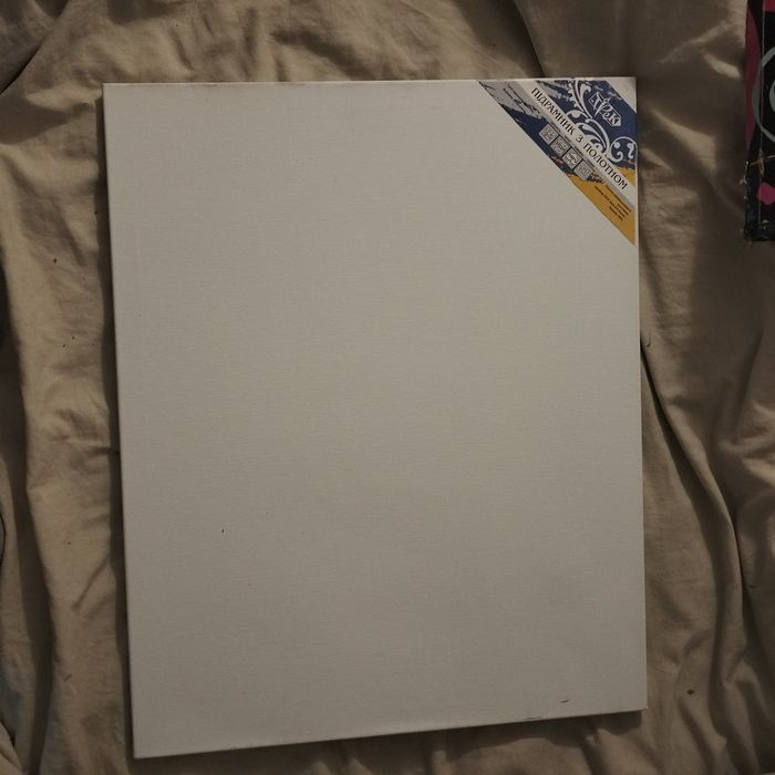 Холст новый для рисования