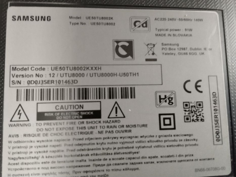 Телевизор Samsung 50 tu. 8000