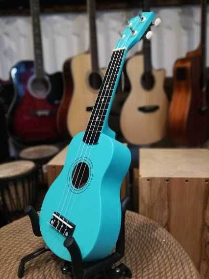ukulele sopranowe Ever Play UK21 mint mat soprano - drewniane
