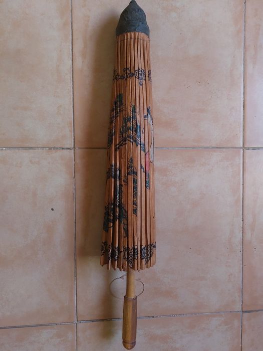 Chapéu sombrinha chinês