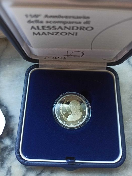 Moedas comemorativas 2€ Itália proof