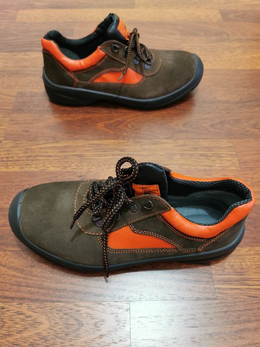 Skórzane Robocze Buty Męskie Łukpol Lekkie Wygodne