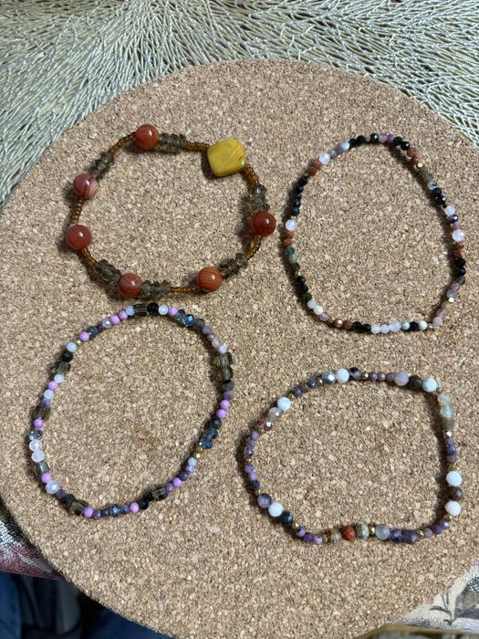 Bransoletka z kamieni naturalnych