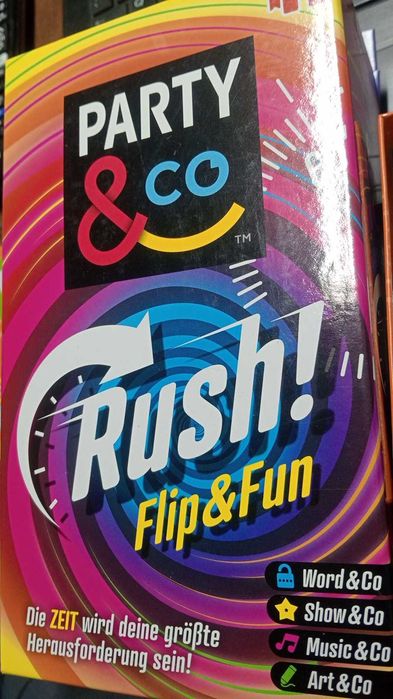 Jogo de Tabuleiro Party & Co. Rush! Flip & Fun - Edição Alemão