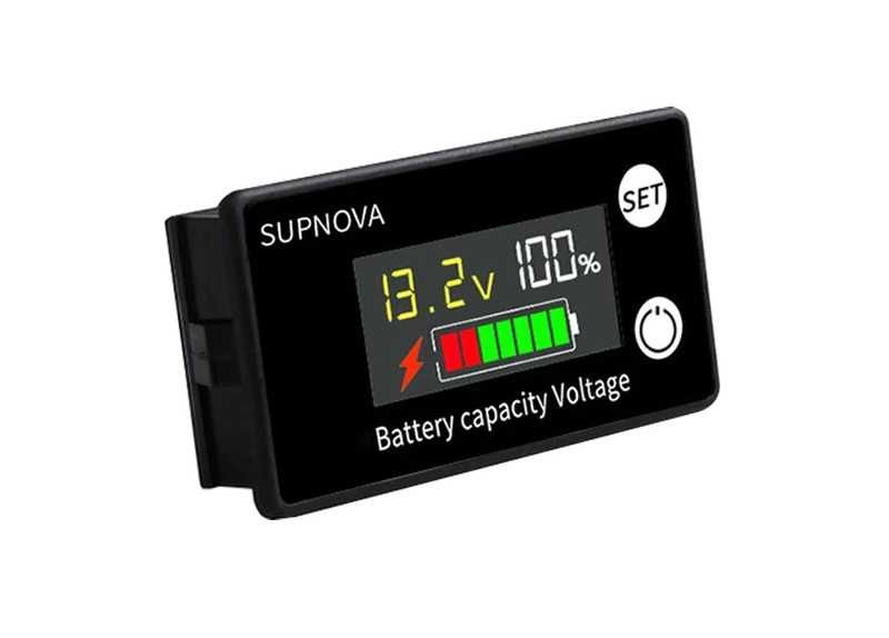 Індикатор рівня заряду акумулятора батареї 8-100V тестер авто 12в/24в