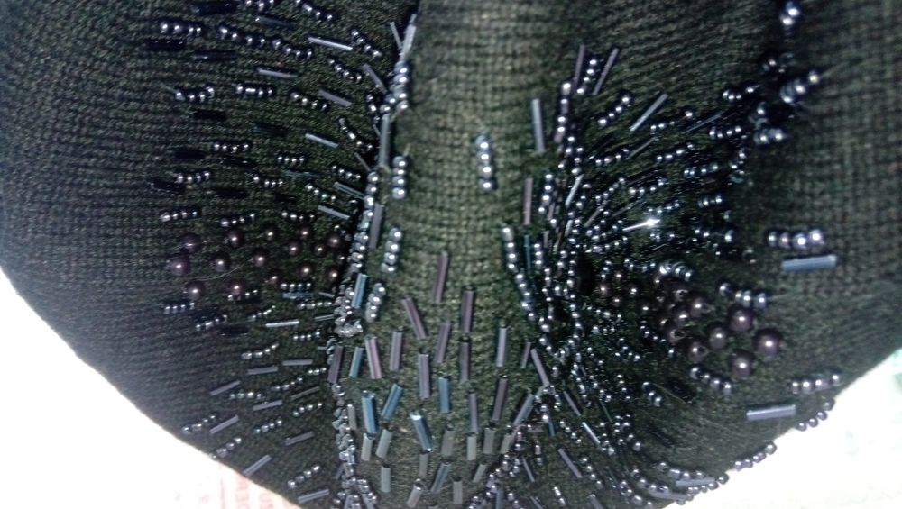 Женский берет,черный