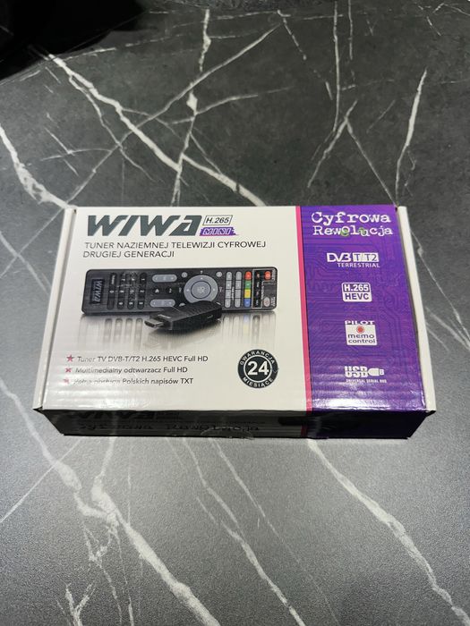 Tuner dekoder TV DVB-T/T2 Wiwa