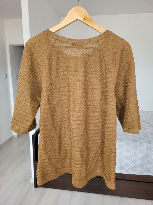 Lniany sweterek OSKA 3/38/M/onesize
