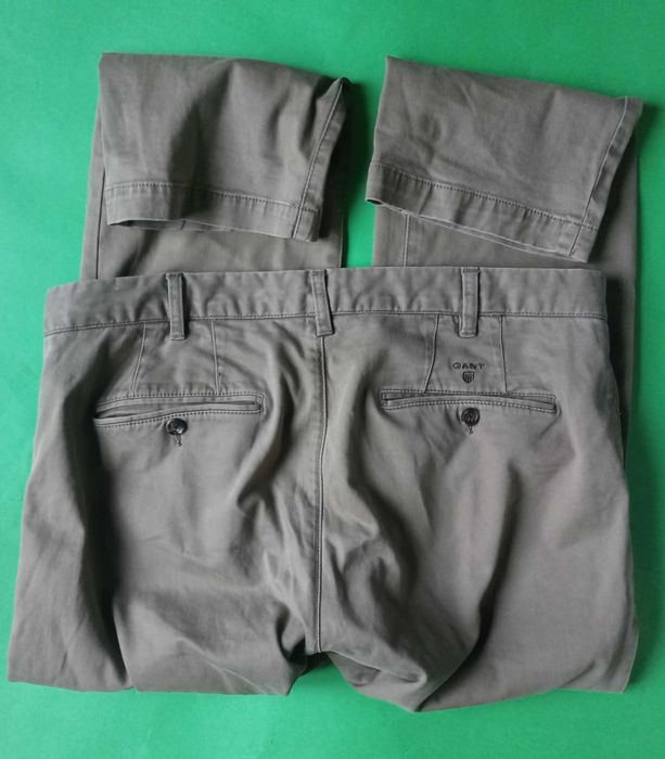 Gant spodnie męskie M L 99% bawełna