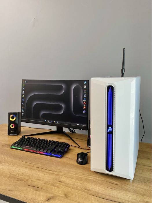Ігровий / робочий ПК, повний сетап / Ryzen 5 2600 / GTX 1060 6GB / 16GB RAM / 2TB SSD+HDD