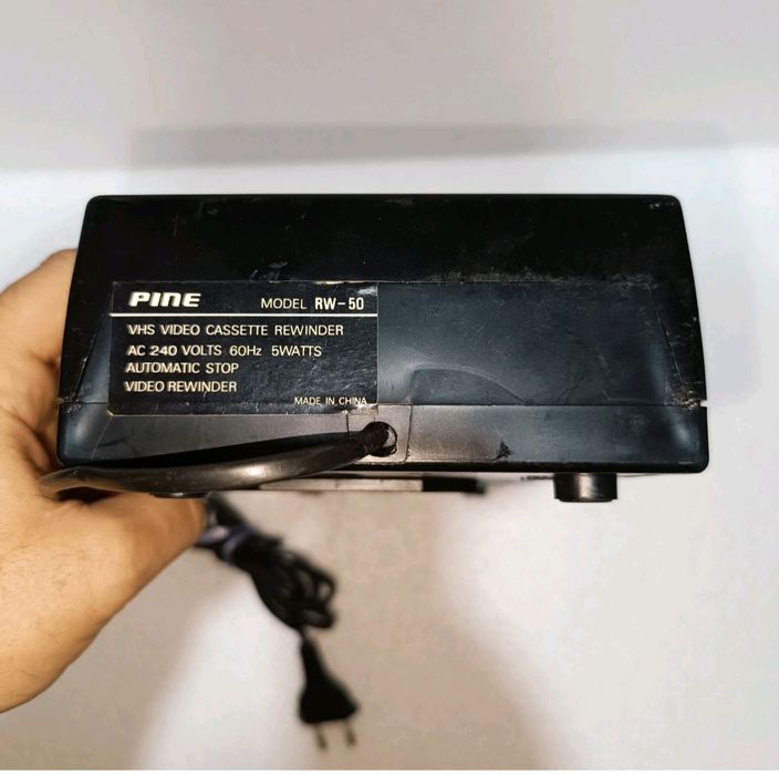 Rebobinador de Cassetes VHS Pine RW-50 para peças