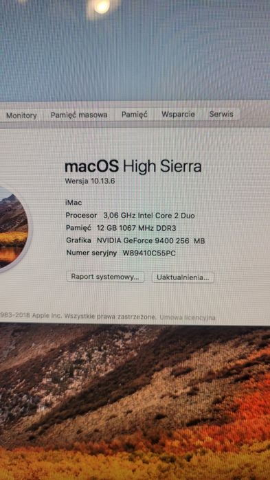 Komputer iMac 24 cale