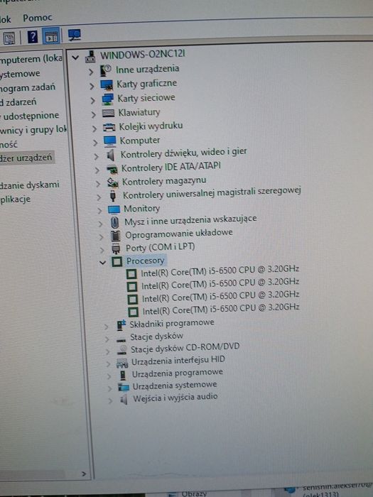 Komputer stacjonarny Intel i5-6500