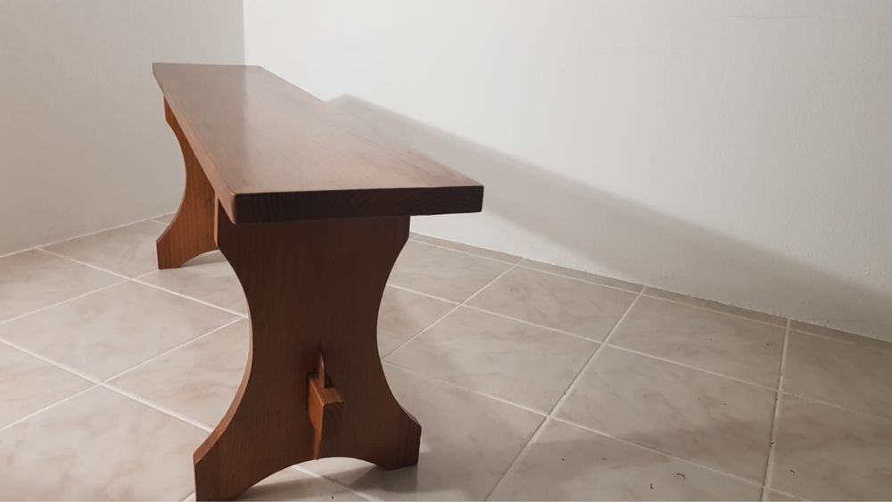 Banco corrido madeira