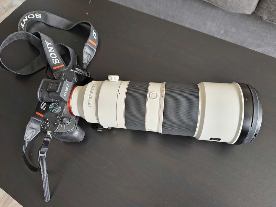 Aparat SONY ilce 7m3 Alpha (pełna klatka) + obiektyw Sony fe 200-600mm f5.6-6.3 g oss