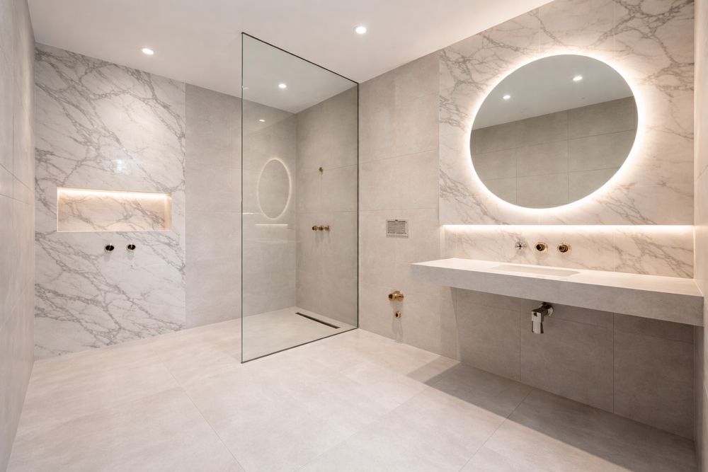 Wykończenia wnętrz łazienki Kartuzy wizualizacje 3D