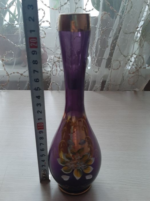 Ваза Богемия смальта