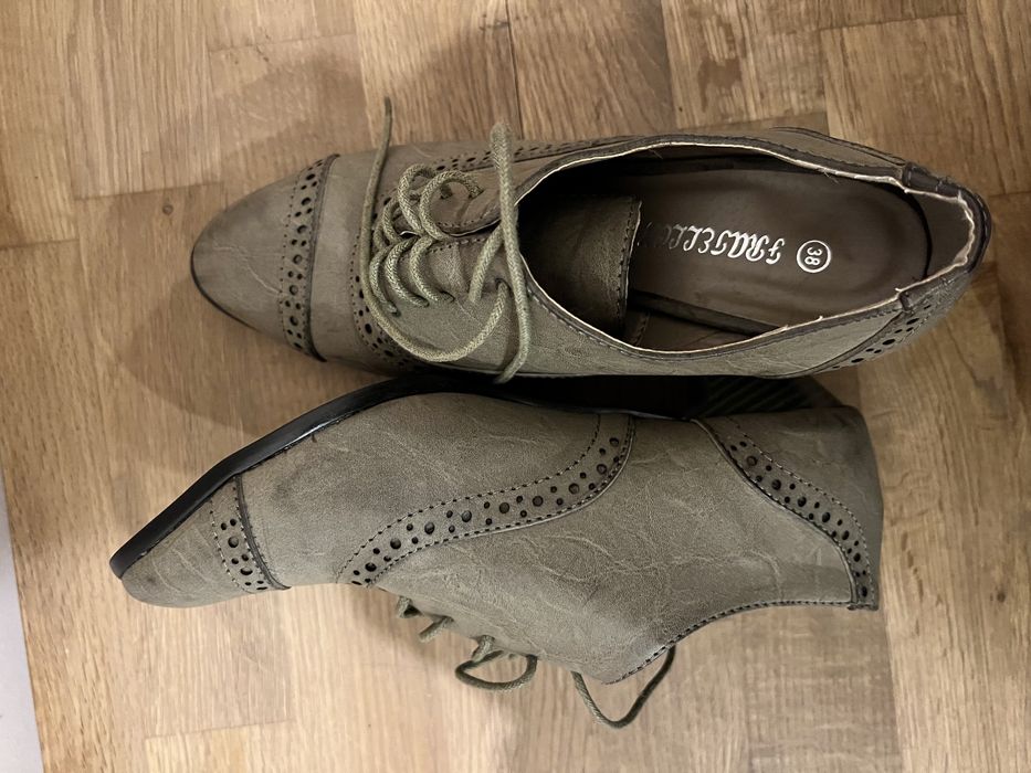 Buty skórzane rozmiar 38