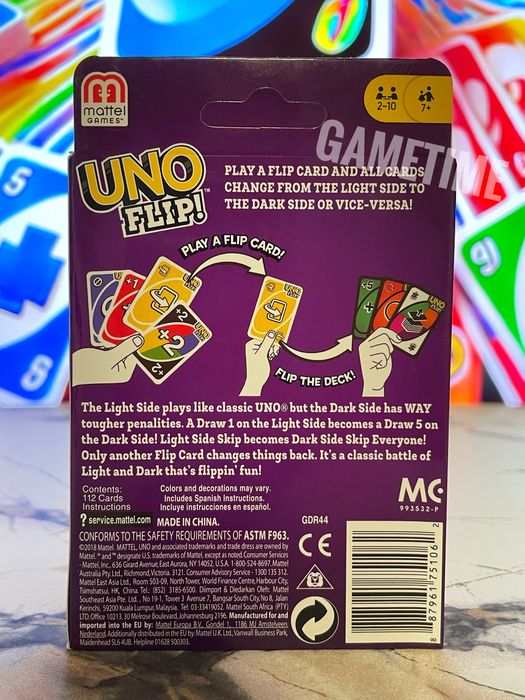 Uno flip Уно подвійна Уно двойная