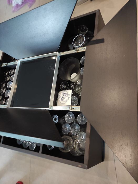 Mesa Centro Sala Estar — Cor Wengé