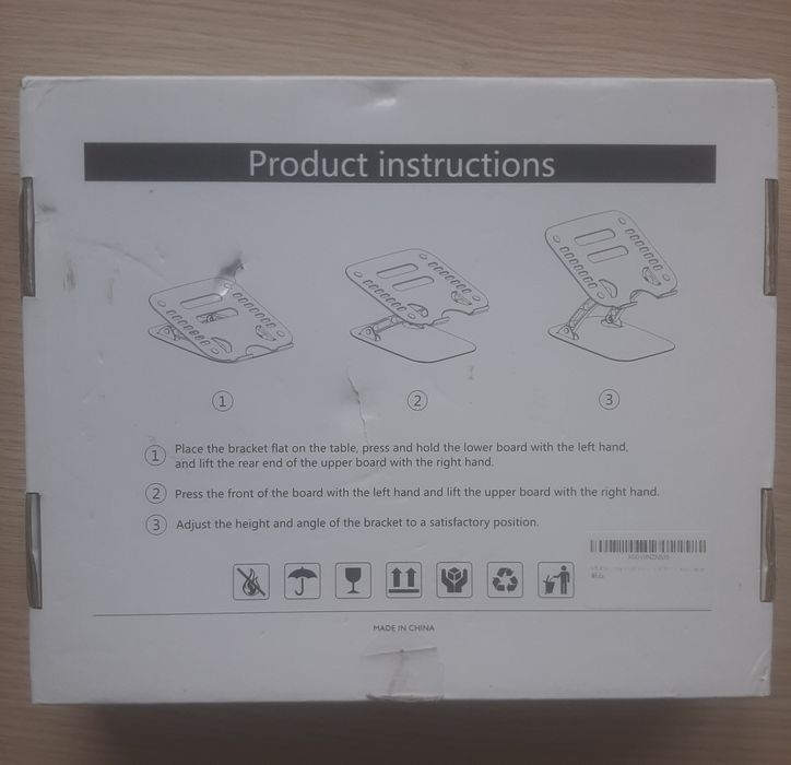 Podstawka pod laptop/tablet + oryginalne opakowanie