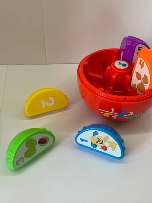 Дитяча іграшка,Розумне яблуко, fisher price на німецькій мові