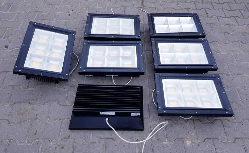 Miloo Lighting Halogen Lampa Przemysłowa Magazynowa 140W Spacem NOWA