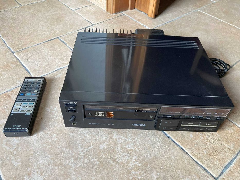 Leitor CDs Sony CDP-101