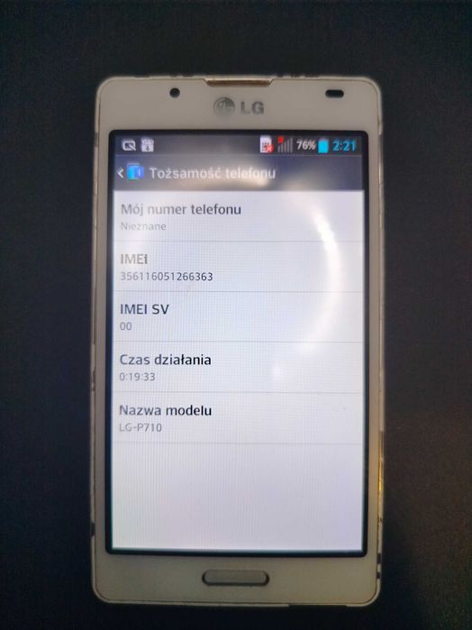 telefon LG-P710 LG Swift L7 II