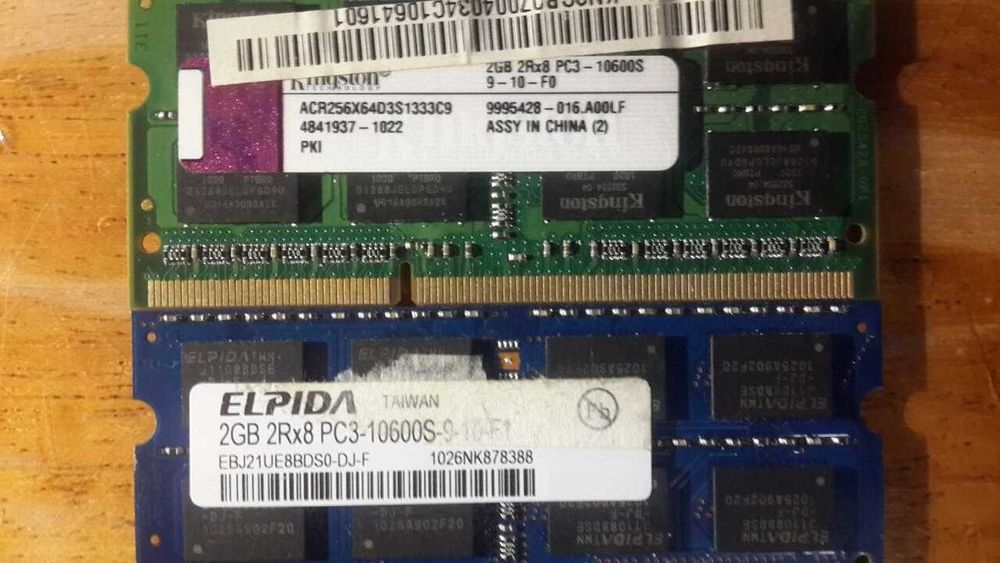ОЗУ: ddr2, ddr3, ddr3l, dimm, so-dimm, pc2, pc3, pc3l