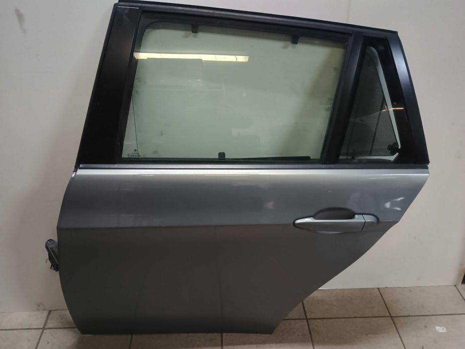 Lewe tylne drzwi BMW e91 arktis metallic A34/7 Kompletne Ładne