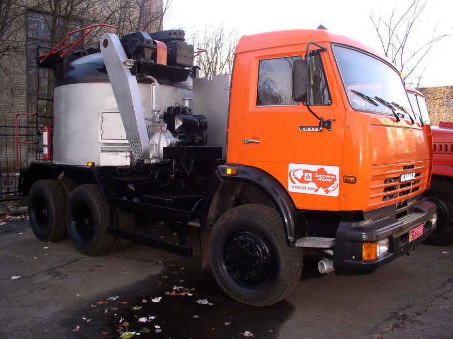 Котел (кохер, термос-бункер) для литого асфальту