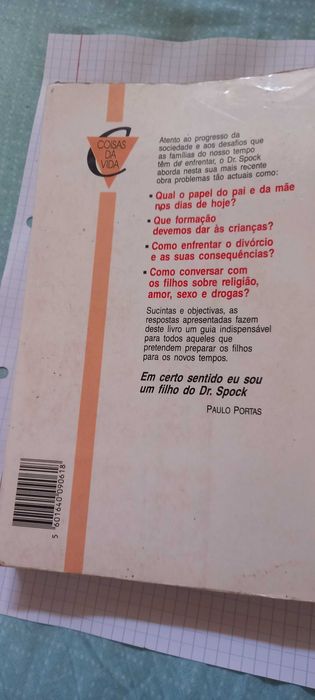 Livro "Preparar os Filhos para os Novos Tempos" de Benjamin Spock