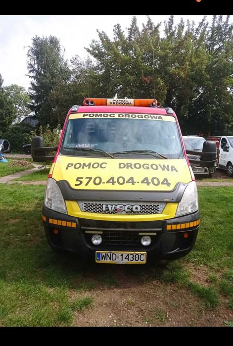 Iveco Daily 50C15 laweta pomoc drogowa