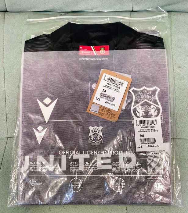 Camisola Wrexham Away 24/25 | Wrexham Jersey Away 24/25