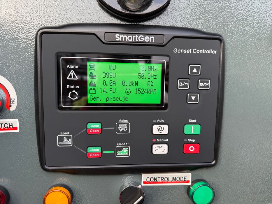 Agregat prądotwórczy SIMON 60 kVA 48 KW ATS/SZR nowy 26.500zł