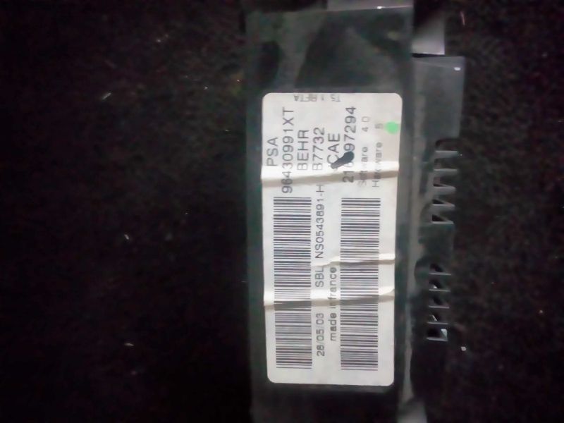 Comando Da Sofagem  Peugeot 307 (3A/C)