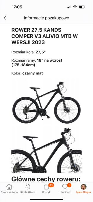 Rower kands górski MTB