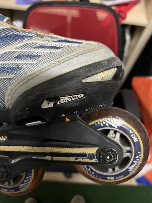 Patins em linha criança Rollerblade - tamanho ajustável  29 a 34