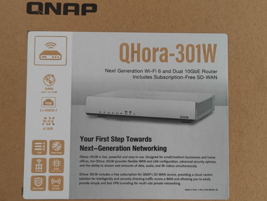 QNAP QHora-301W Router64738221187074121