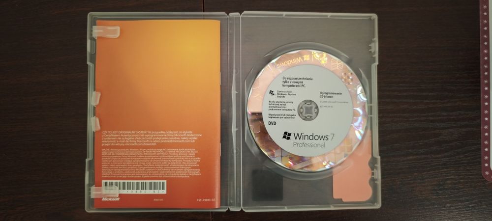 Windows 7 Professional PL 32 Bit