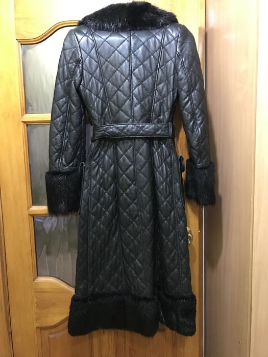 Пальто, натуральна шкіра, розмір 40-42