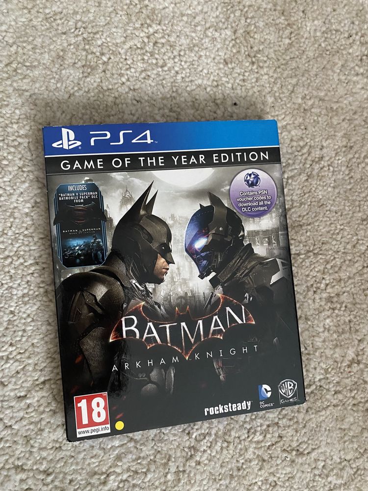 Batman arkham knight (game of the year edition) para ps4 Estrela • OLX  Portugal