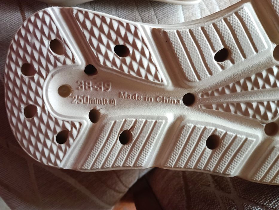Nowe klapki cappuccino z pianki EVA 37-38