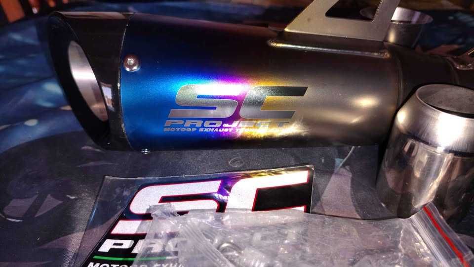 sc project -Gp1r- ponteira de escape moto