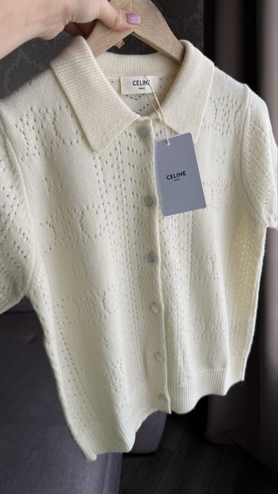 Белая кофта поло американка бренд