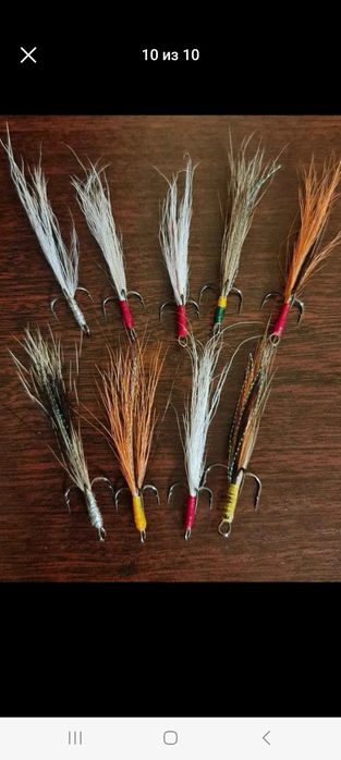 Бородки, снасточки, жерех, окунь, стримера. Приманки для рыбалки. Рыба