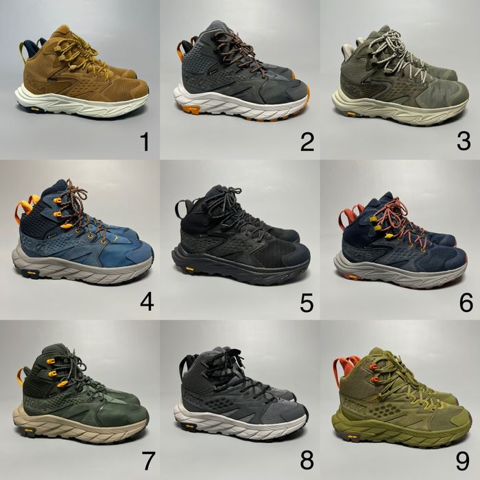 Чоловічі трекінгові кросівки Hoka Anacapa 2 Mid Gore-Tex Breeze Vibram