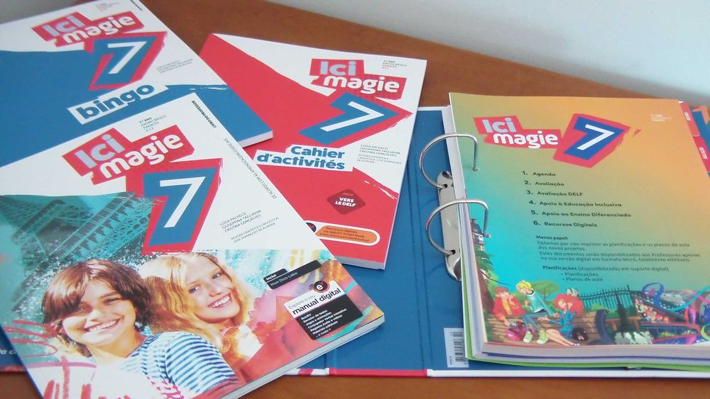 ICI MAGIE 7 - Francês NÍVEL A1.2 - 7.º ANO Areal Editores (Professor)