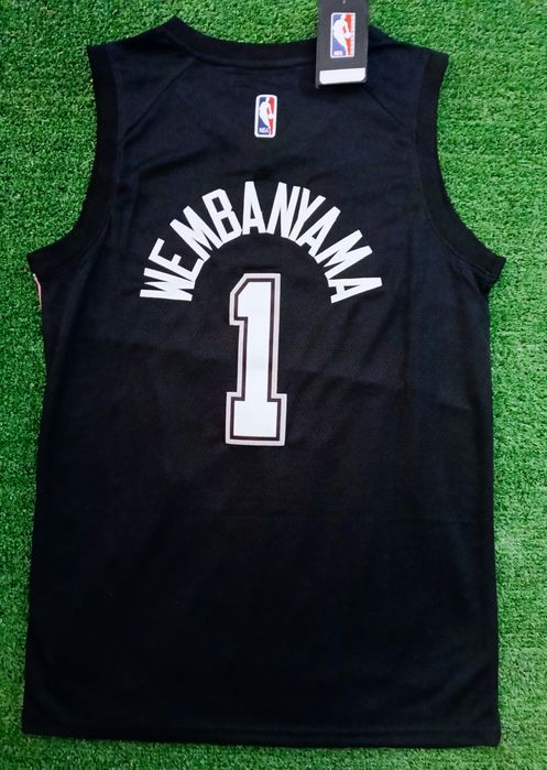 Camisola NBA Spurs #1 WEMBANYAMA
